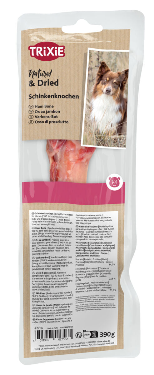 Trixie Ham Bone 24cm 390g in its sealed retail pack