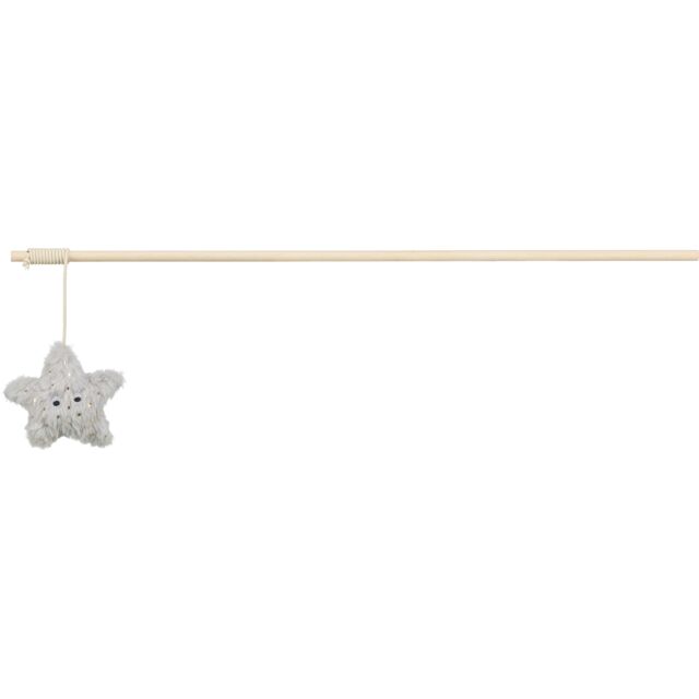 Trixie Christmas Playing rod with Star Cat Toy 48cm