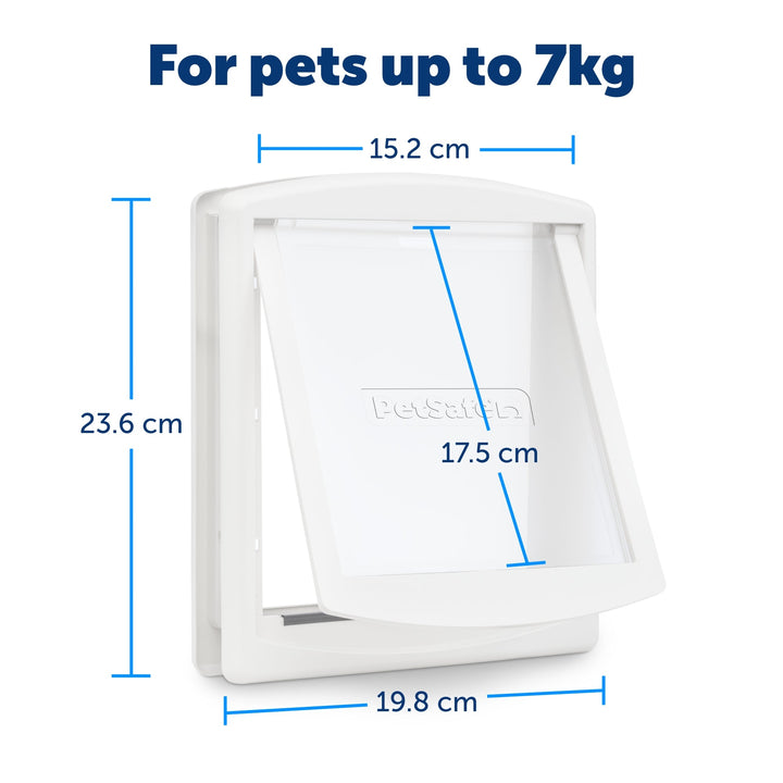 Staywell Original 2 Way Pet Door Small dimensions, for pets up to 7kg