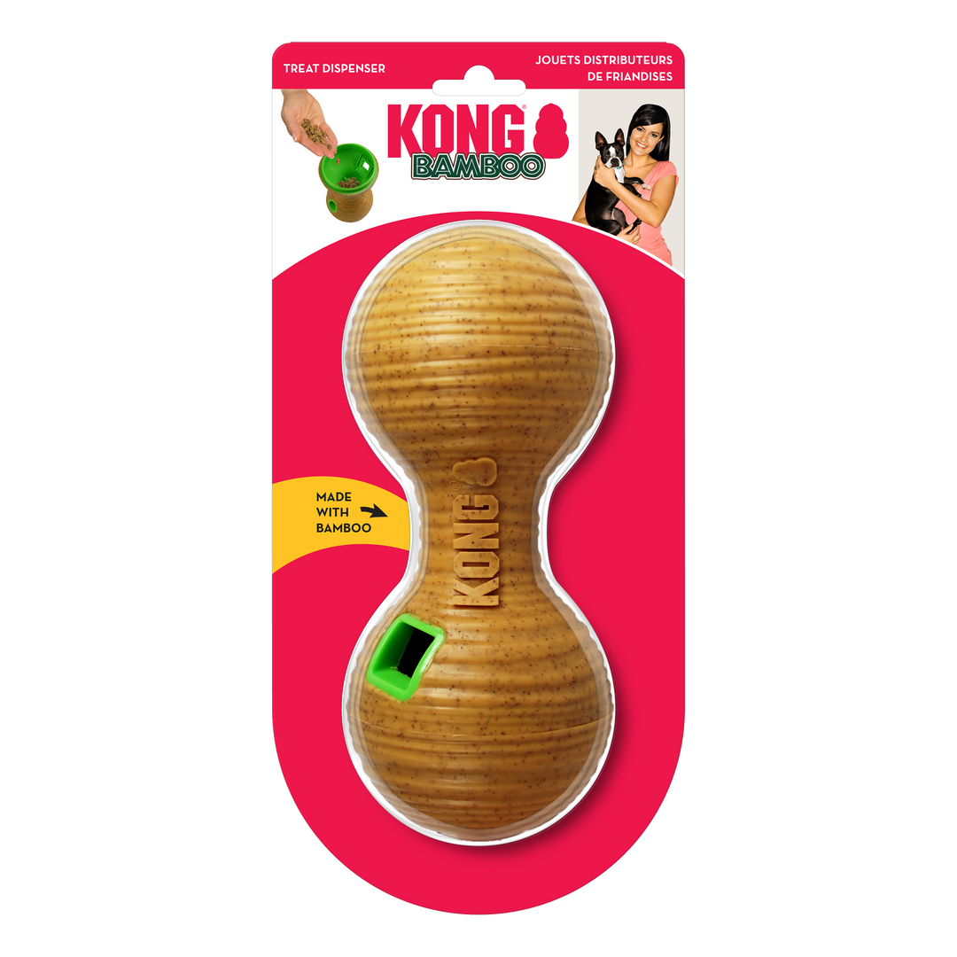 KONG  Bamboo Feeder Dumbell Medium