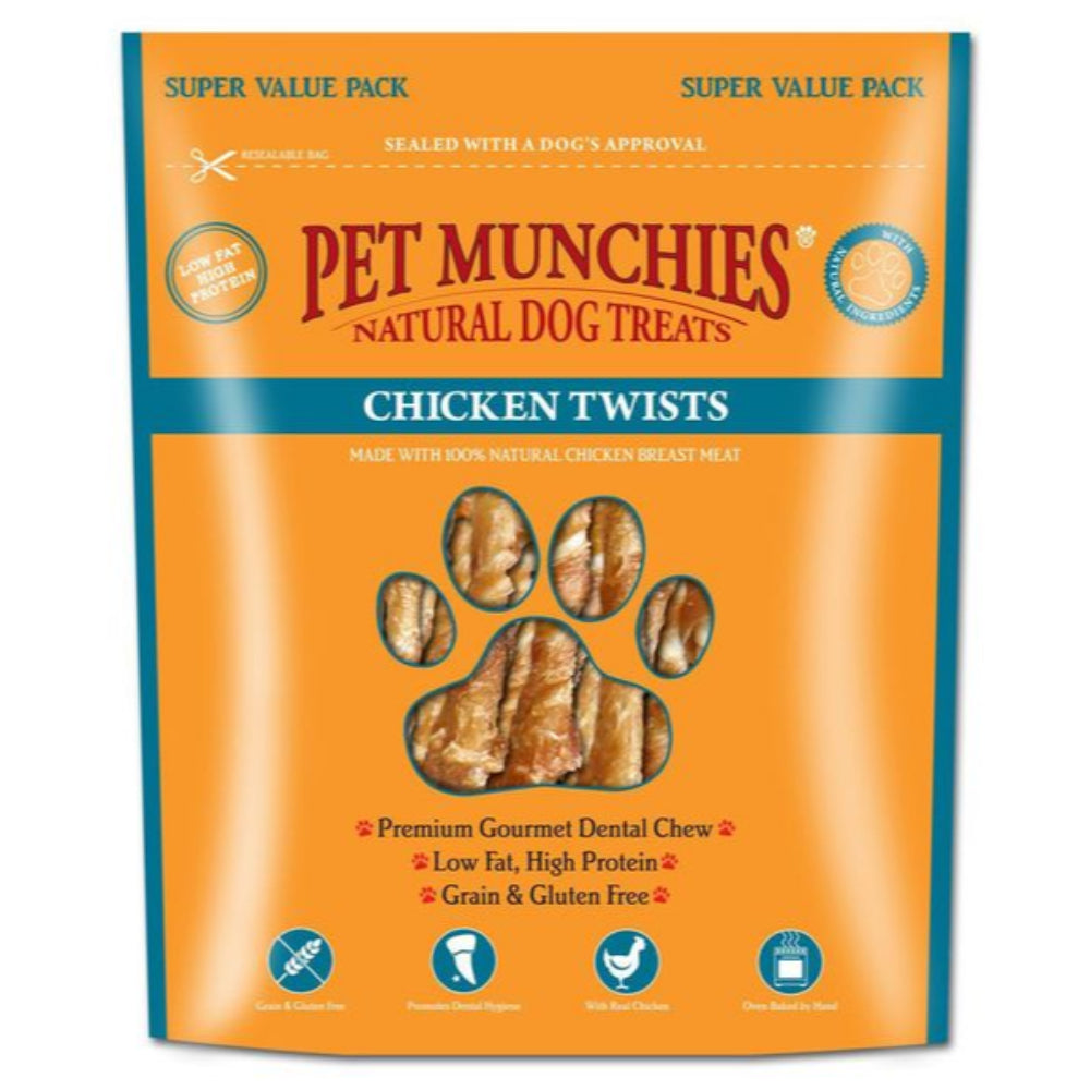 Pet Munchies Chicken Twists 290g