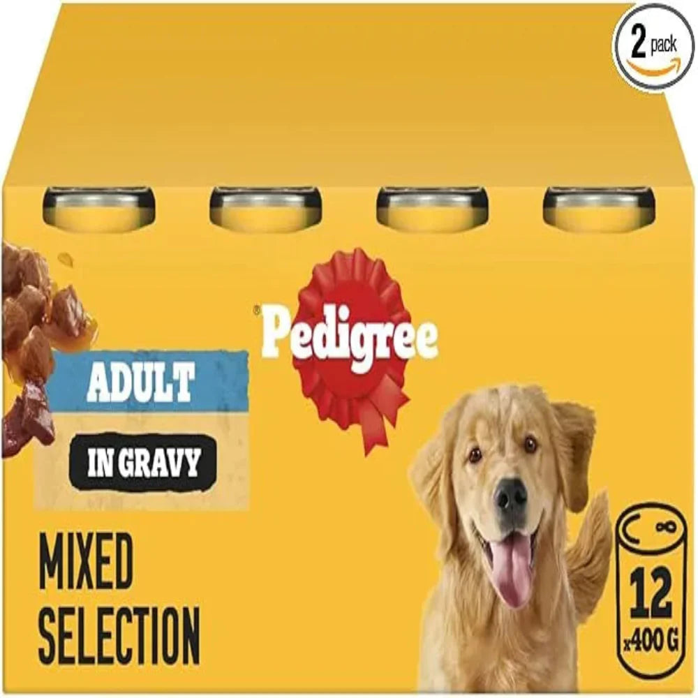 Pedigree 12 Pack Jelly 400g Mix Selection