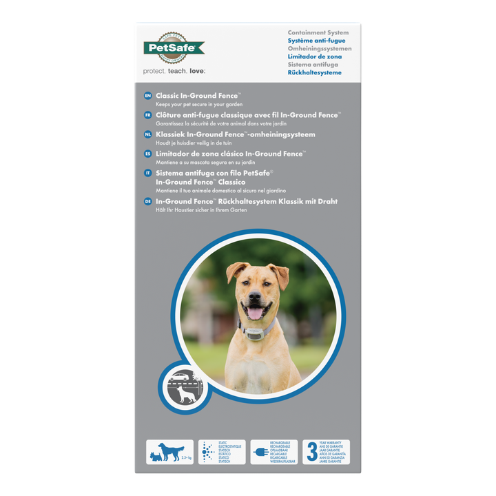 PetSafe Classic In-Ground Fence PIG19-17478 front of box