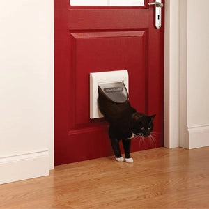 PetSafe Staywell Manual 4-Way Locking Classic Cat Flap, No Tunnel