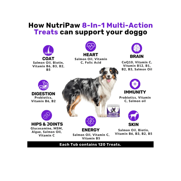 Nutripaw Multi-Action 8 in 1 Treats