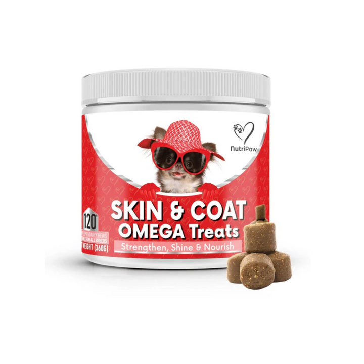 Nutripaw Skin and Coat Omega Treats