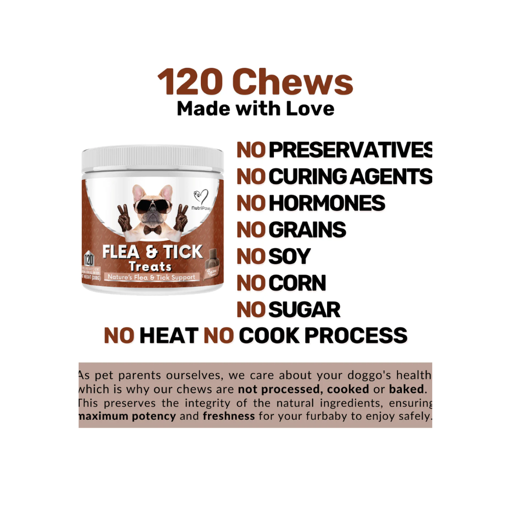 Nutripaw Flea and Tick Treats