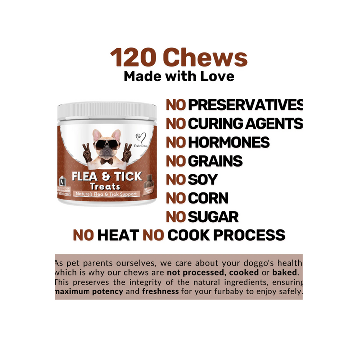 Nutripaw Flea and Tick Treats