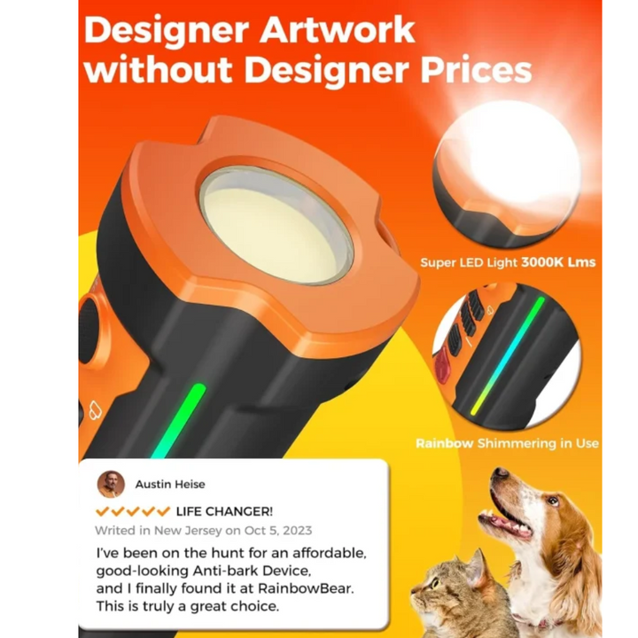 Pawguard Long Range Ultrasonic Bark Control – Advanced Anti-Barking Trainer