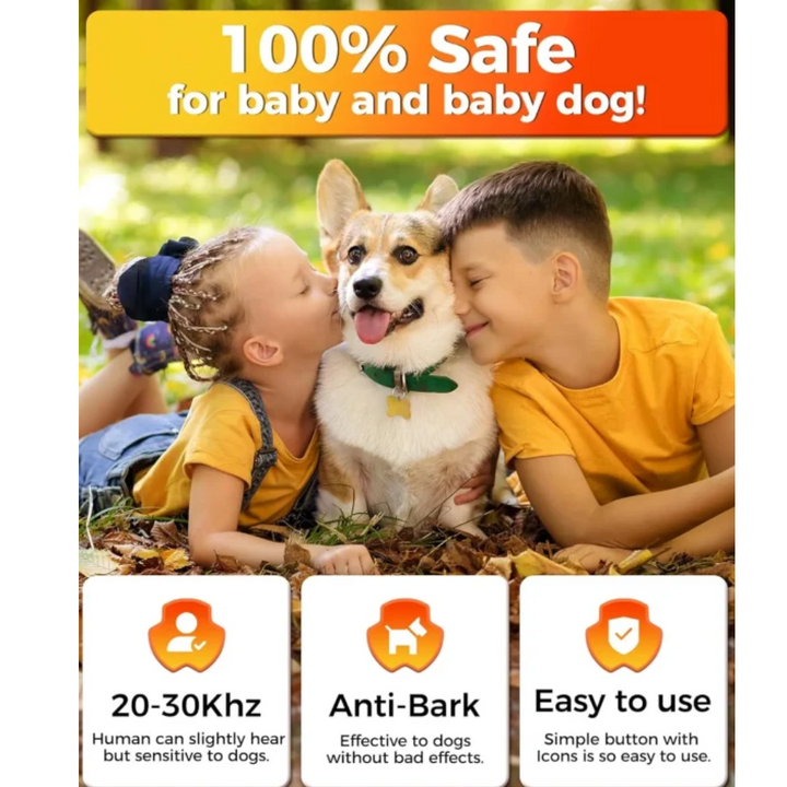 Pawguard Long Range Ultrasonic Bark Control – Advanced Anti-Barking Trainer