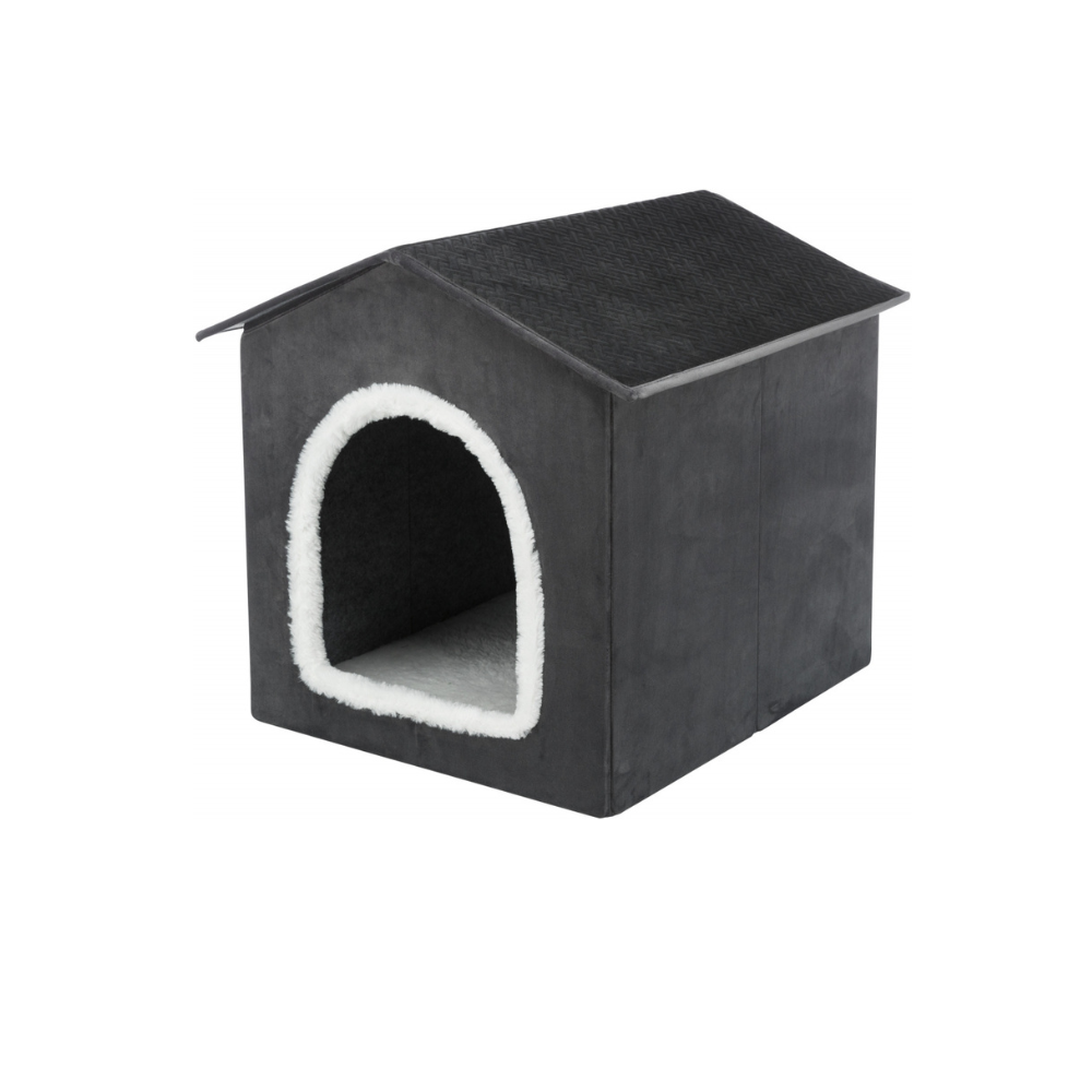 Livia Pet Cave for Cats and Dogs – Dark Grey