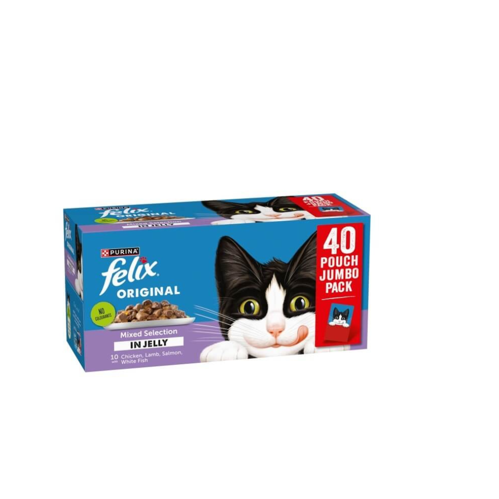 Felix Mixed Selection in Jelly Wet Cat Food 40x85g