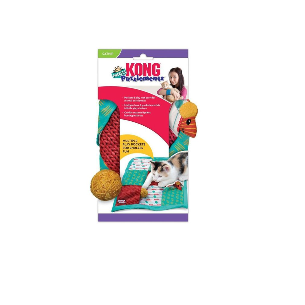 KONG Cat Puzzlements Pockets