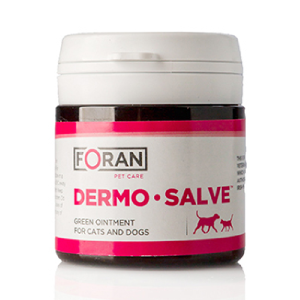 Foran Dermo Salve - Antiseptic Green Ointment for Cats and Dogs