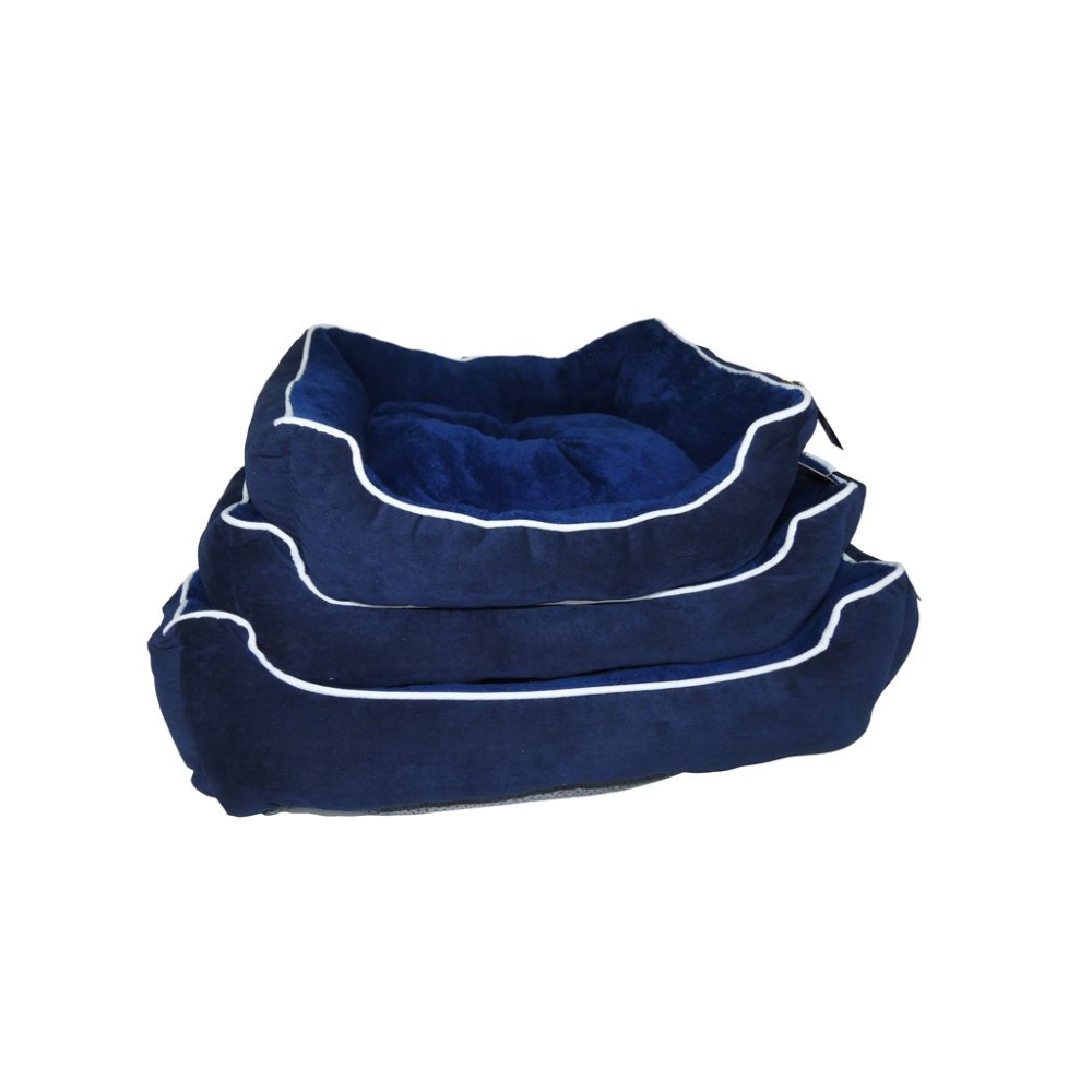 Slumber Corduroy Dog Bed – Blue
