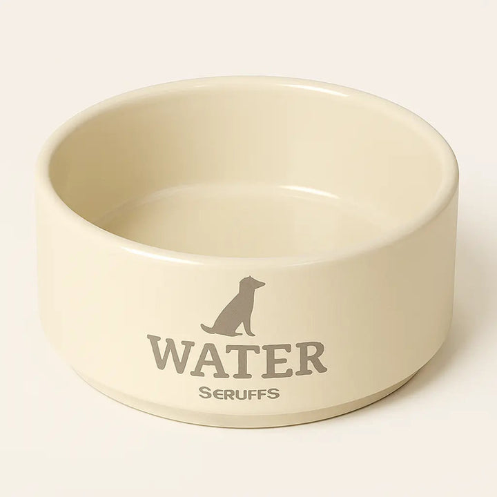 Scruffs Icon Water Bowl 20cm Cream