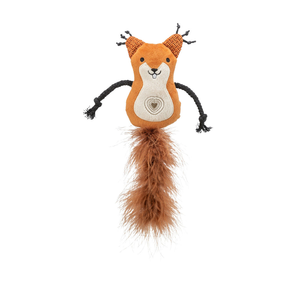 Squirrel Plush with Catnip