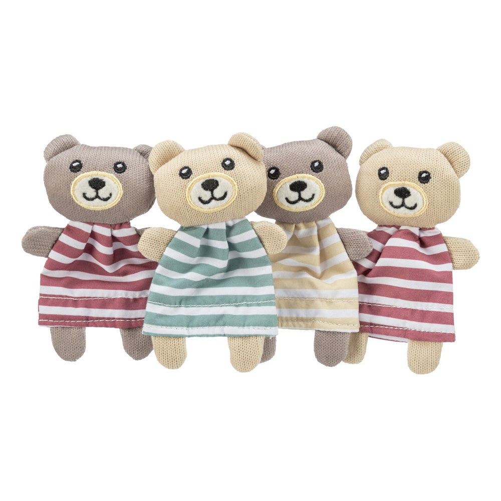 Cat Toy Bear with Catnip 12cm