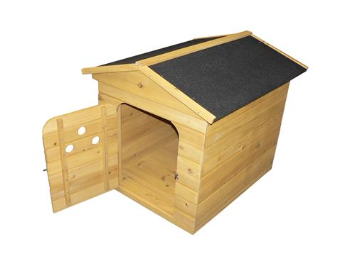 Traditional Apex Wooden Kennel