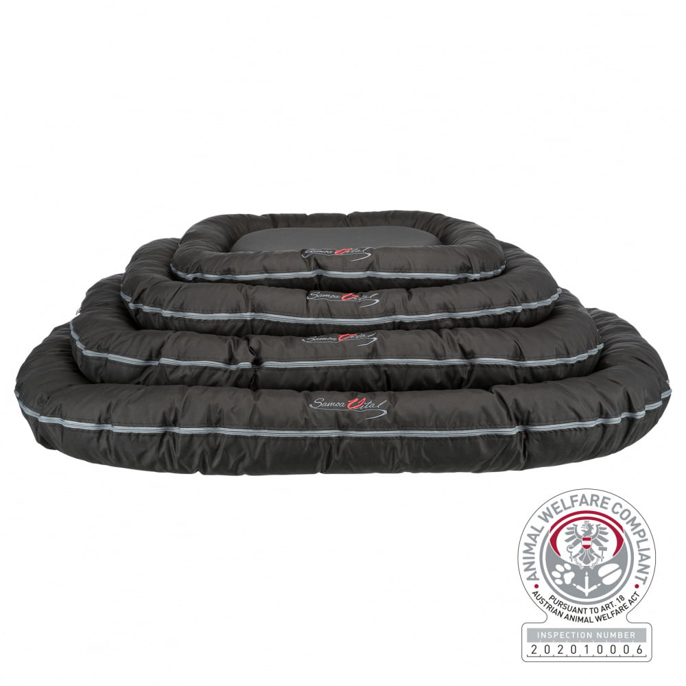 Trixie Samoa Vital cushion oval dog bed stacked