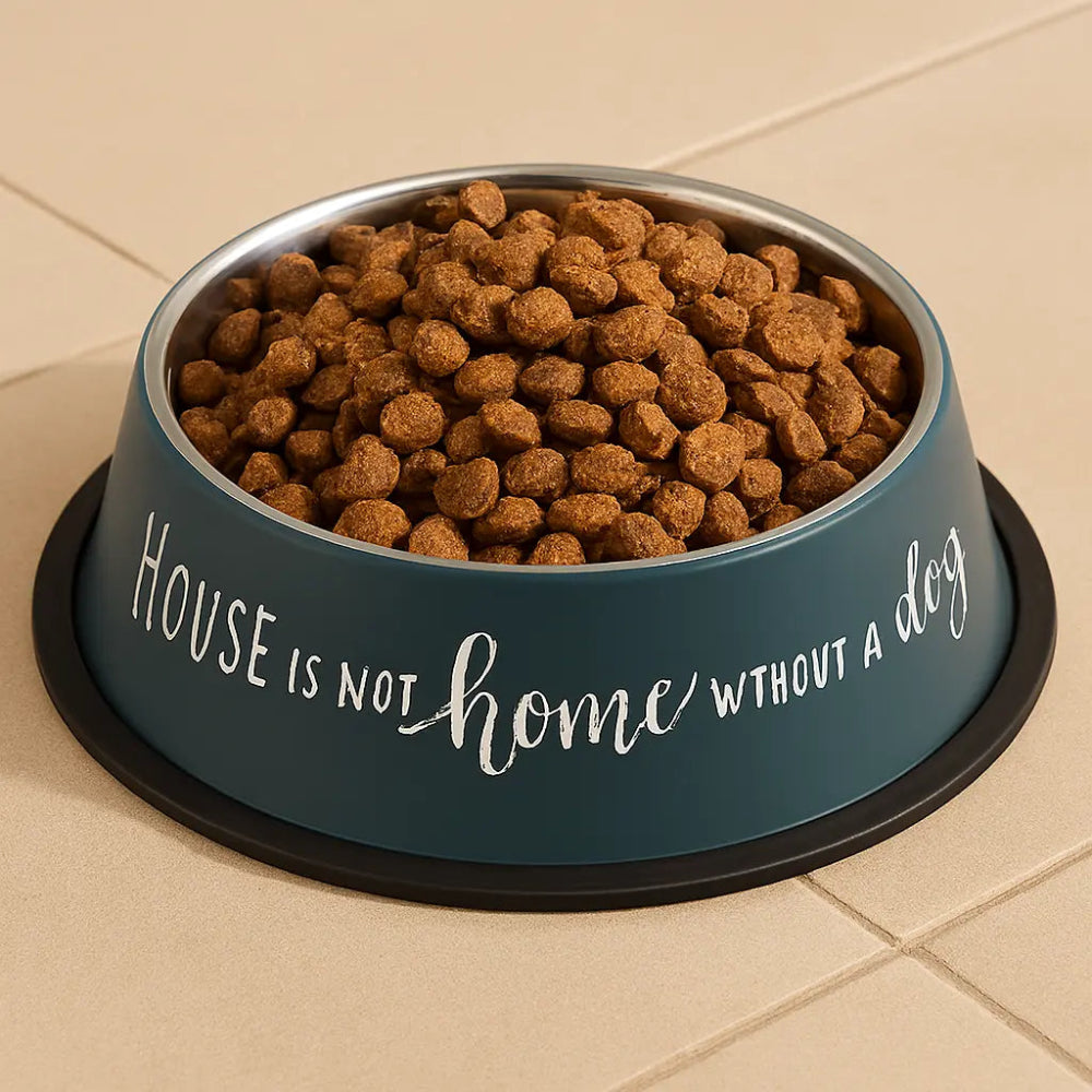 Trixie rubber base pet food bowl