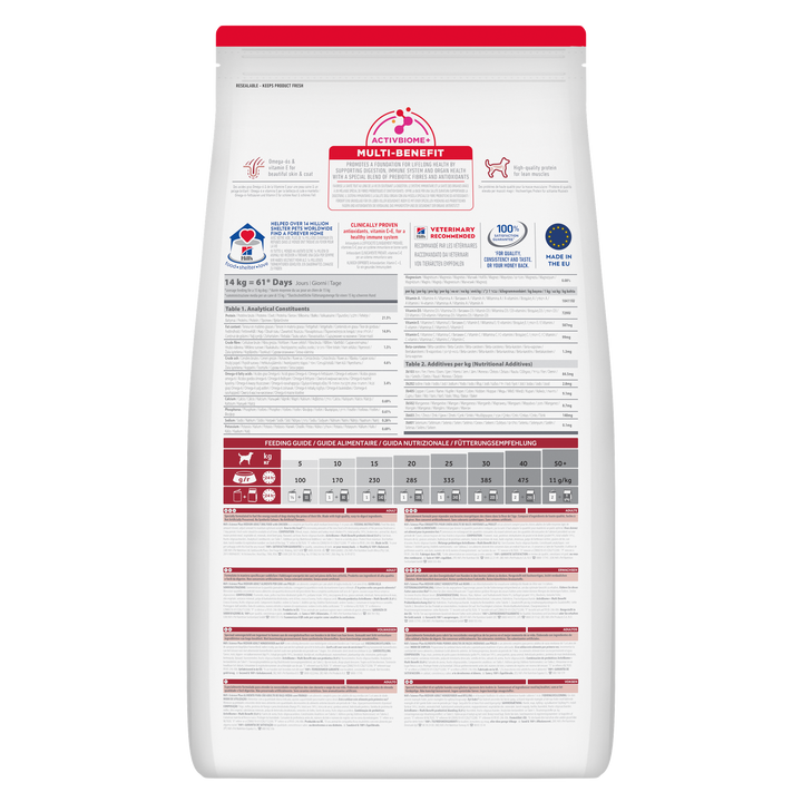 Hills Science Plan Medium Adult Dog Food with Chicken