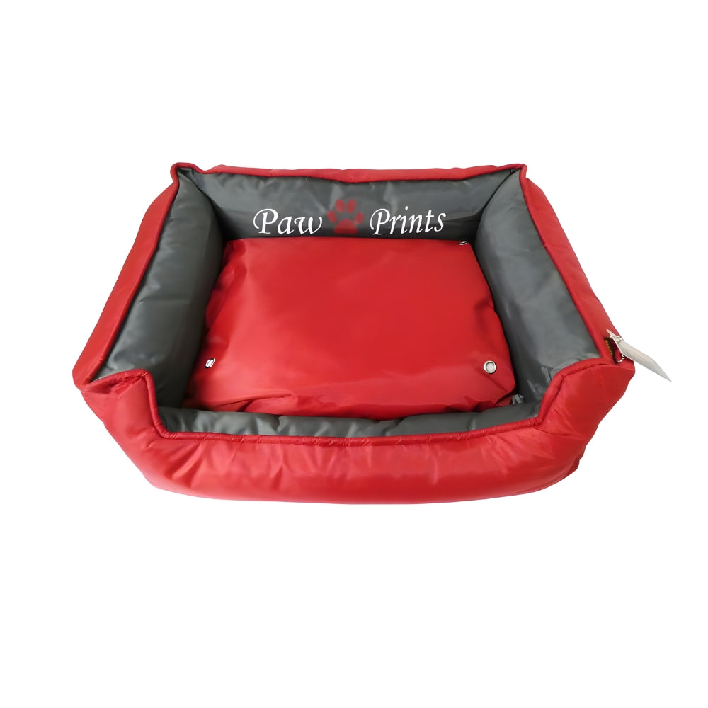 Waterproof Dog Bed Kool Lounger – Red