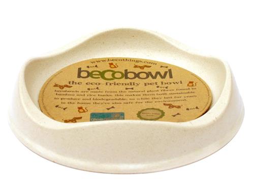 BECO CAT BOWL SMALL NATURAL 500ML 6.7"