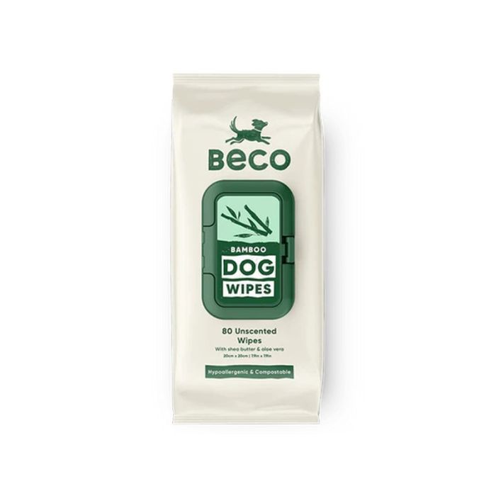 BECO Bamboo Wipes Unscented 80pk