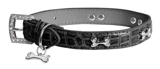 Black Diamante Dog Collar Petworld.ie