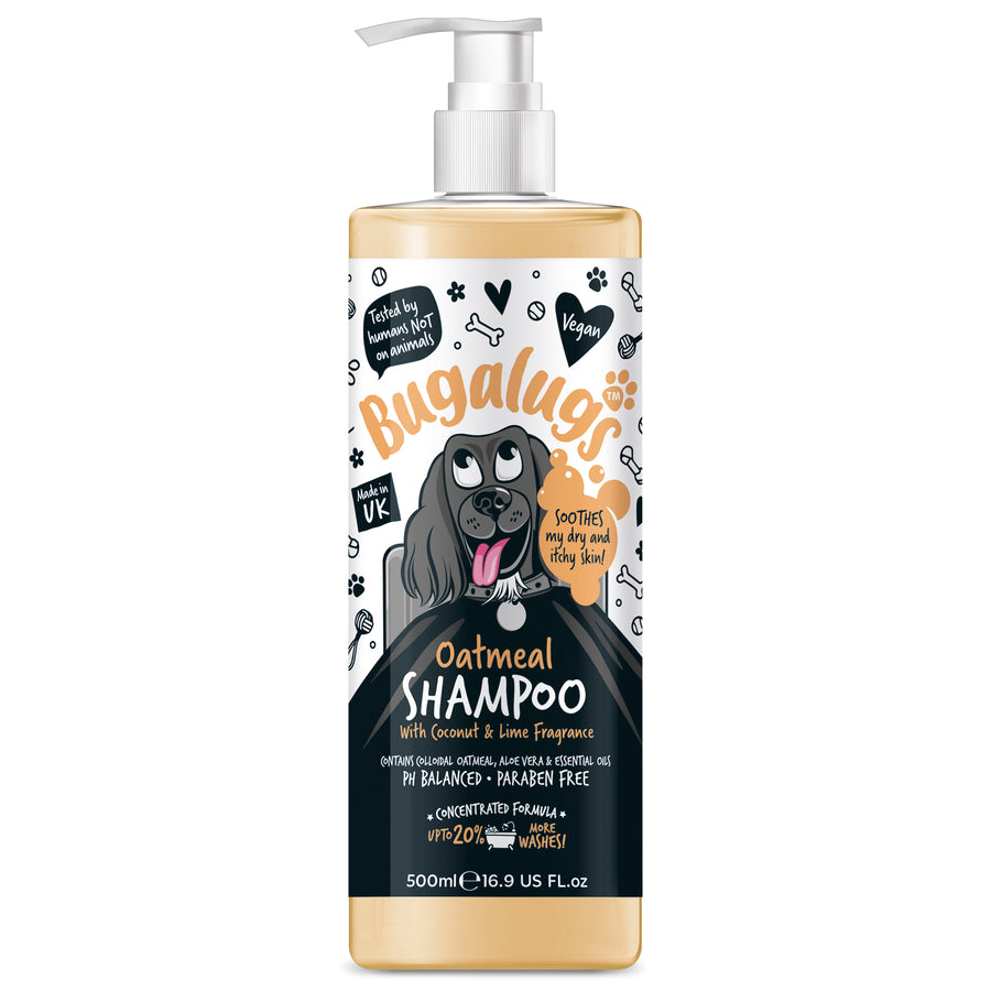 bugalugs oatmeal dog shampoo
