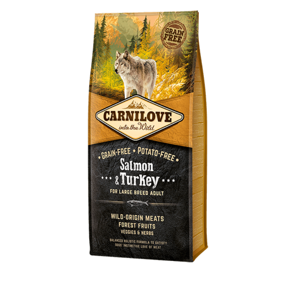 carnilove salmon turkey large breed adult dogs