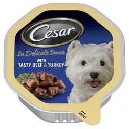Cesar Foil Beef/Turkey 150G