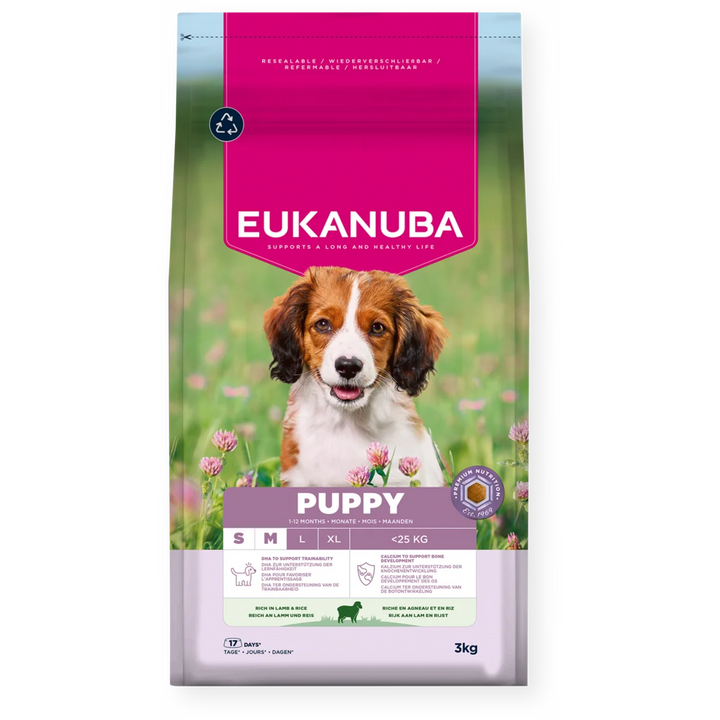 Eukanuba Puppy Medium Breed Chicken Dog Food