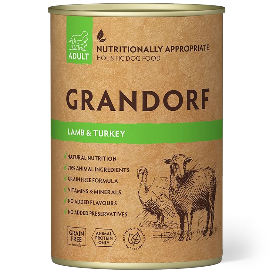 Grandorf Adult Lamb and Turkey 400g