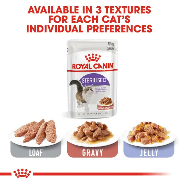 Royal Canin Sterilised in Gravy 85g