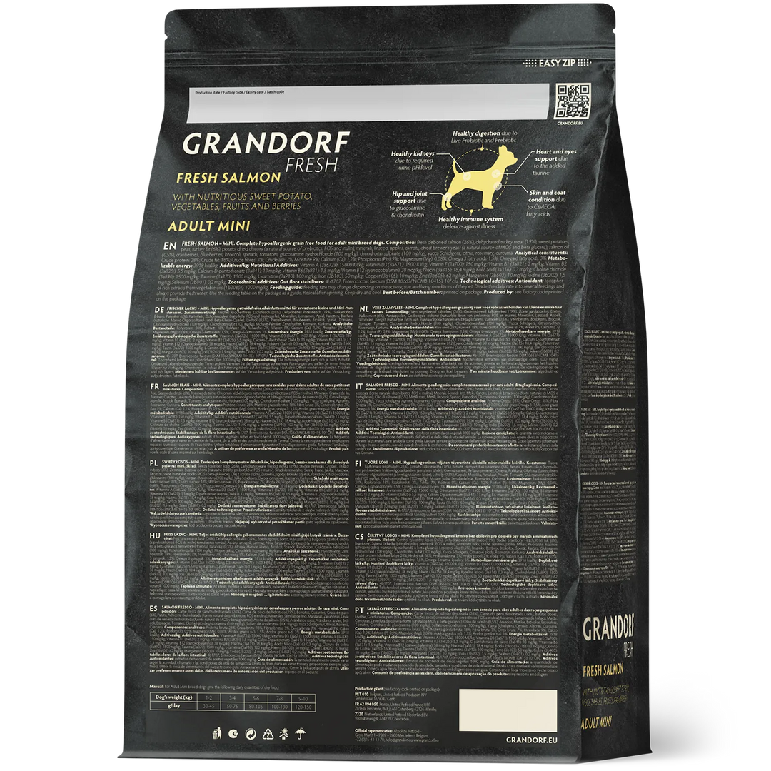 Grandorf Grain Free Salmon For Small Breeds