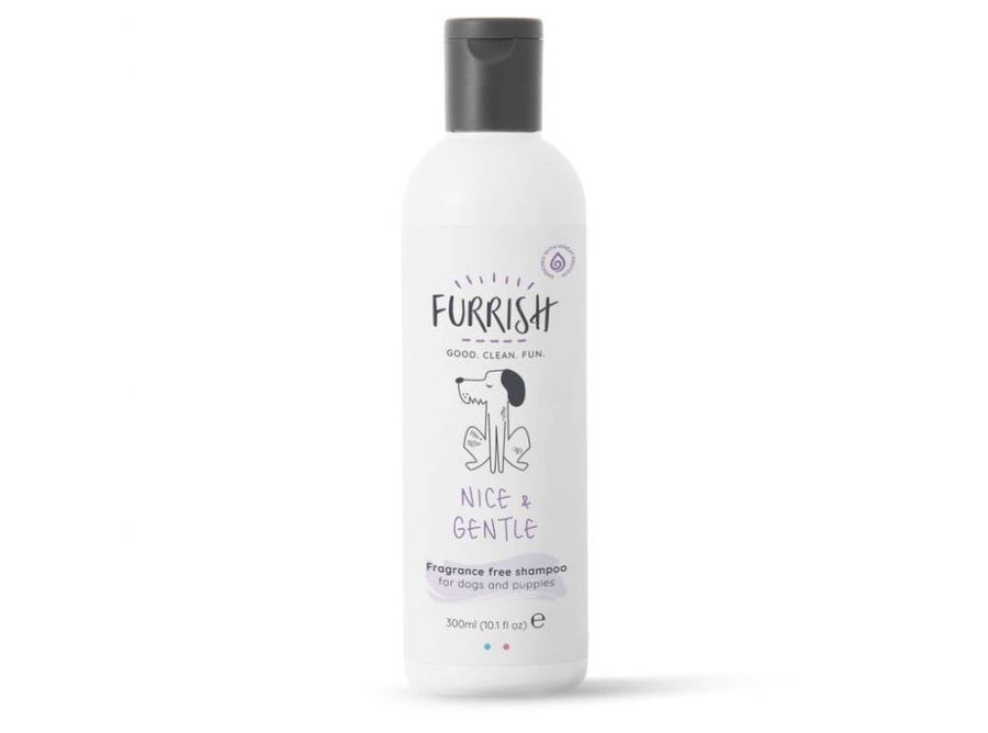 furrish nice and gentle puppy and dog shampoo