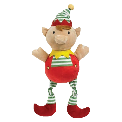 Good Boy Elfie Squeaky Bod Plush Dog Toy 12.5" - PetWorld