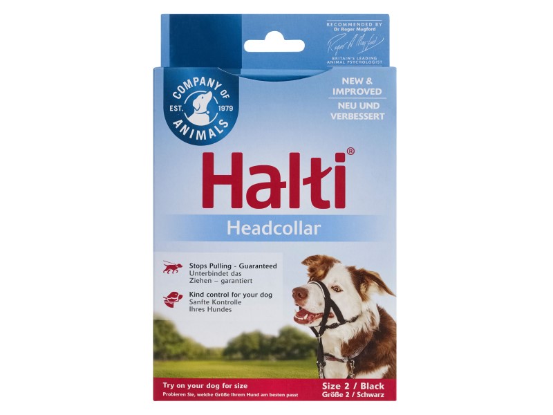 HALTI HEAD COLLAR BLACK SIZE 2