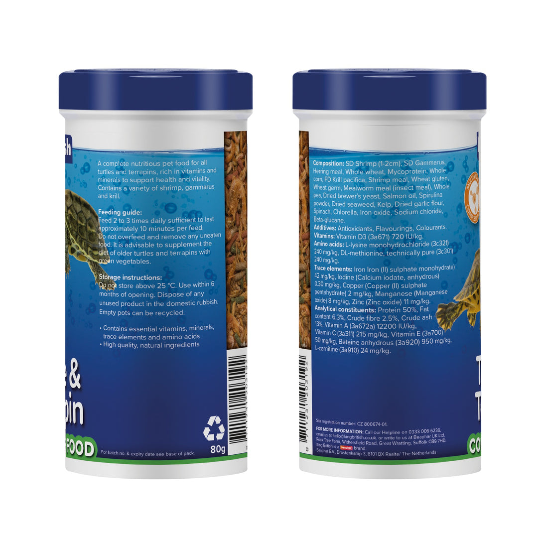King British Turtle & Terrapin Food