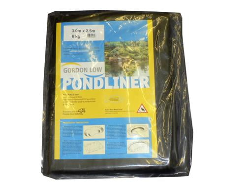 3.0m X 2.5m PVC Pond Liner Prepack (0.5mm)