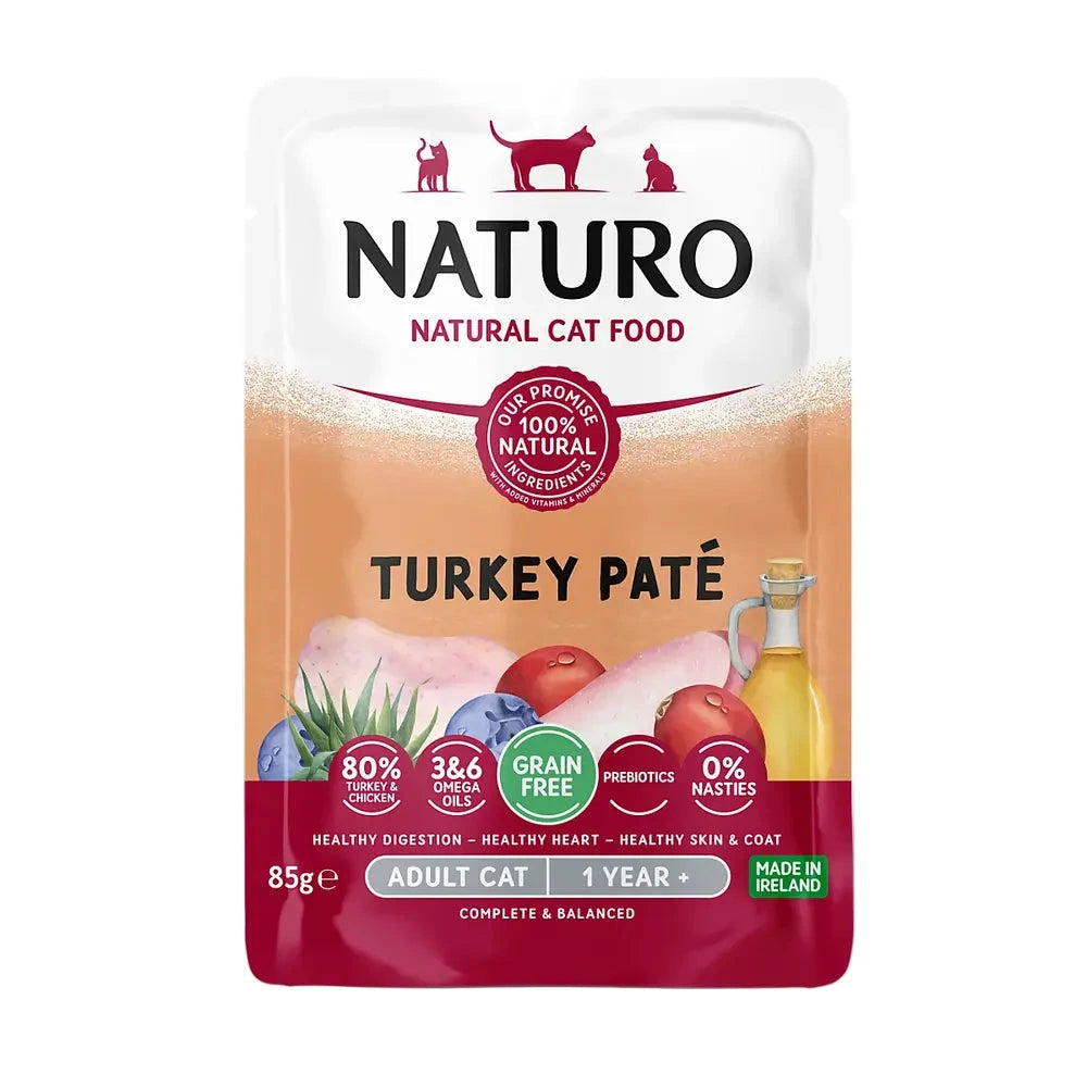 Naturo turkey cat pouch

