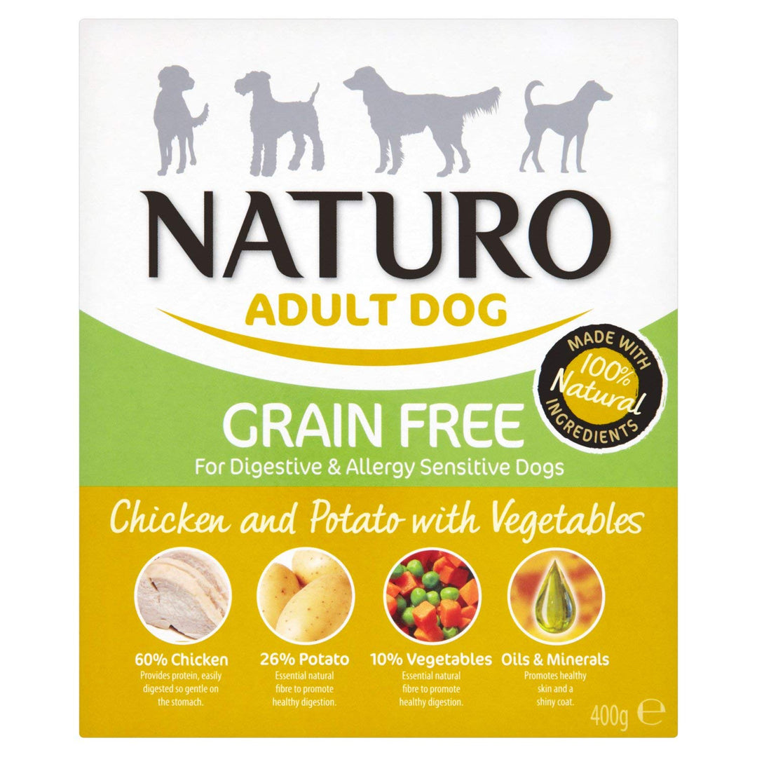 naturo grain free chicken and potato with veg