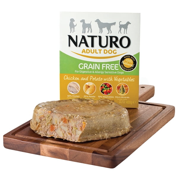 naturo grain free chicken and potato with veg