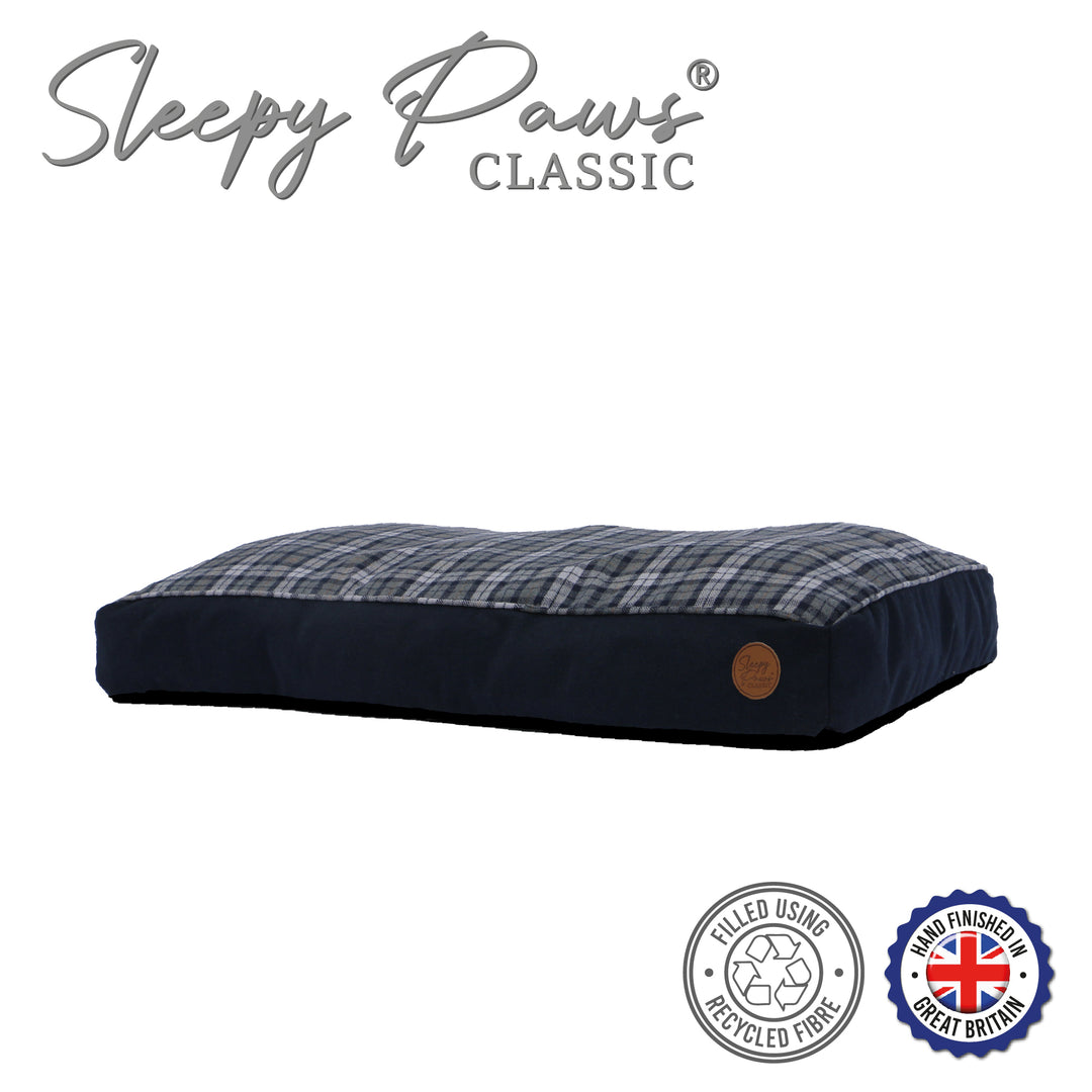 Sleepy Paws Tartan Pet Mattress