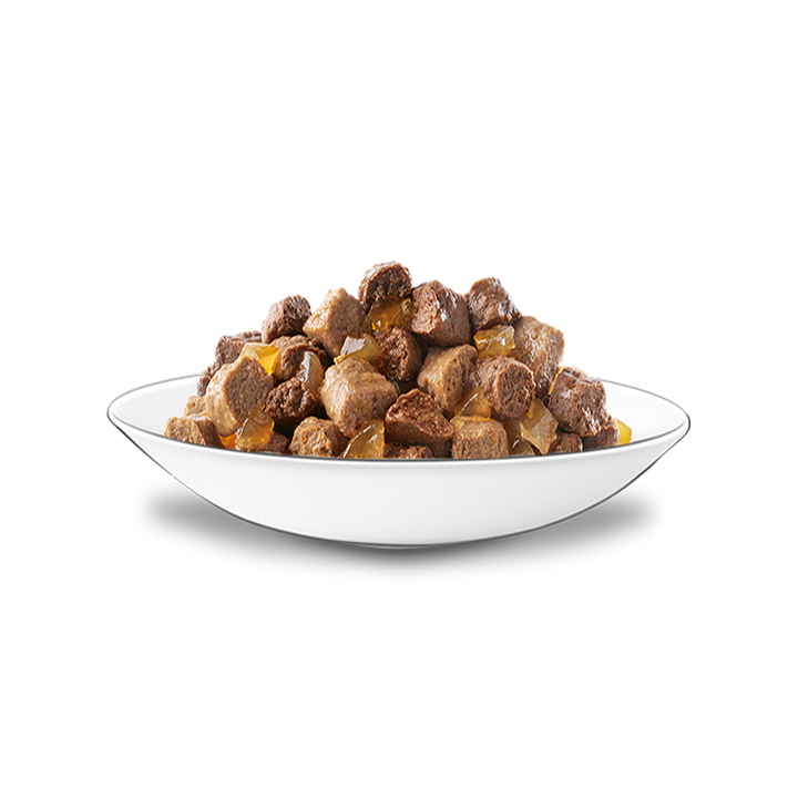 Felix Original Mixed Selection in Jelly chunks served in a white bowl