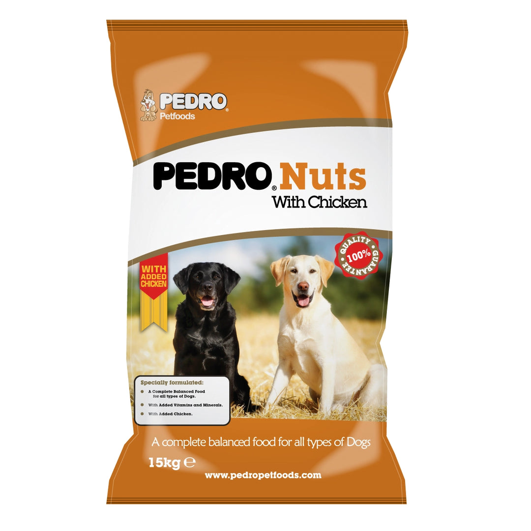 Pedro Dog food Nuts with Chicken 15kg