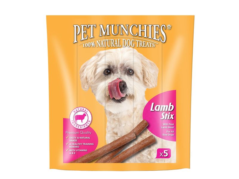 PET MUNCHIES LAMB STIX 50G