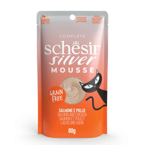 Schesir Sliver Mousse Salmon 80g
